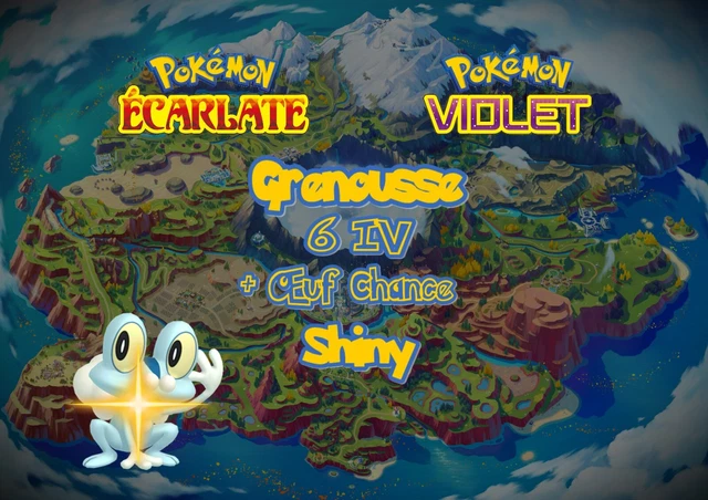 Pokemon - Pack 3 boosters - Ecarlate et Violet - Evolutions à Paldéa