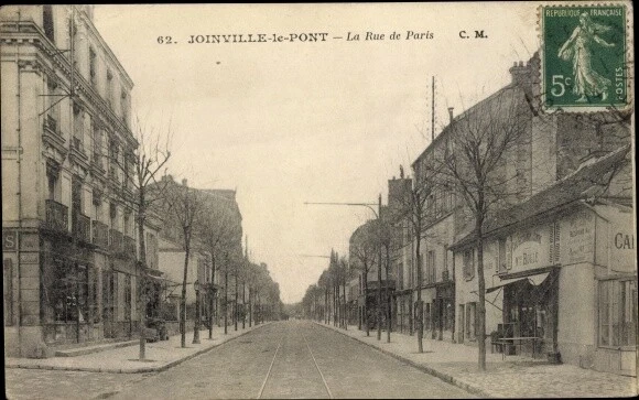Ak Joinville le Pont Val de Marne, La Rue de Paris - 2434417