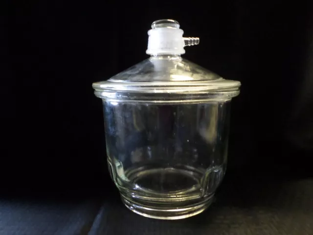 Corning PYREX Glass 3.8L Medium Vacuum Desiccator 55/38 Sleeve No Ring Chips