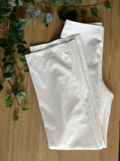 Pantalon Fluide Blanc Ikone Paris – Taille 40, Modèle Dalida, Neuf Avec étiquettes