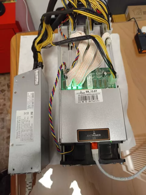 Minero Bitmain Antminer S9 13,5Ths