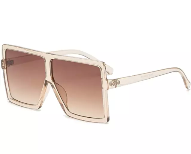 New Whispers Oversized Square Sunglasses