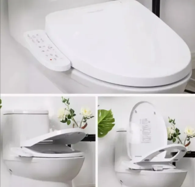 Abattant WC Japonais - électronique et moderne - Luxe Bronze