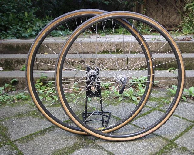 Paire De Roues Vintage Mavic 231 26" Avec Moyeux Shimano Deore XT FH-M732/730 - Argent - VTT