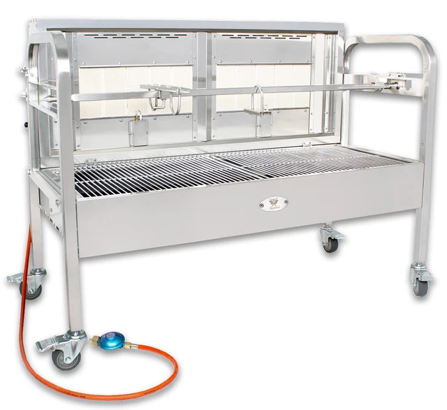 EDELSTAHL SPANFERKELGRILL LAMMGRILL Grill BBQ Grillwagen Barbecue XXXL Beeketal EUR 599,90 - DE