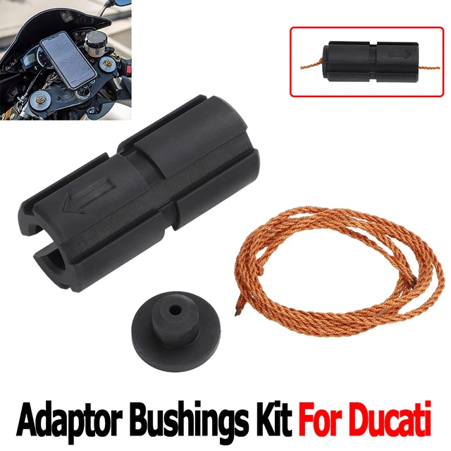 For Ducati Panigale Quad Lock Rokform Stem Mount Adaptor 899 959 1199 1299 V2 V4