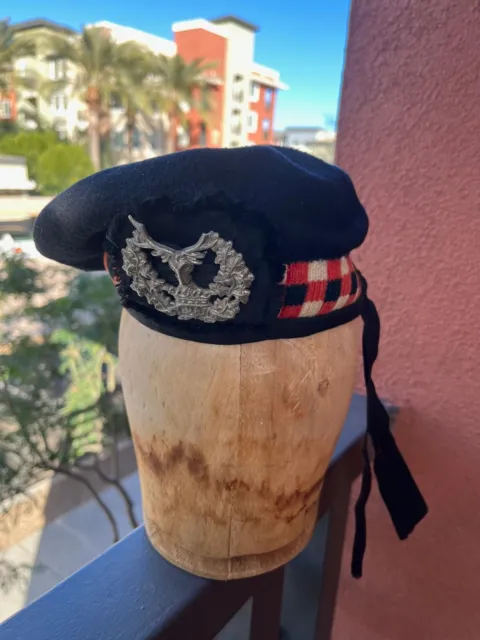 WW II, WW 2, Scottish Highlander Glengarry Piper's Hat