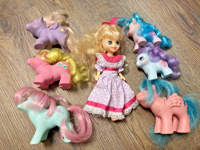 Vintage Hasbro My Little Pony G1 Megan Doll & Baby Lot (MLP Generation 1 Lot) Vintage Hasbro My Little Pony G1 Megan Doll & Baby Lot (MLP Generation 1 Lot)