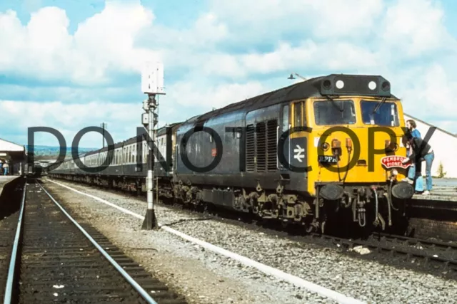 Uk Diesel Train Railway Photograph Of Class 50 50008 Loco. (Rm50-59)