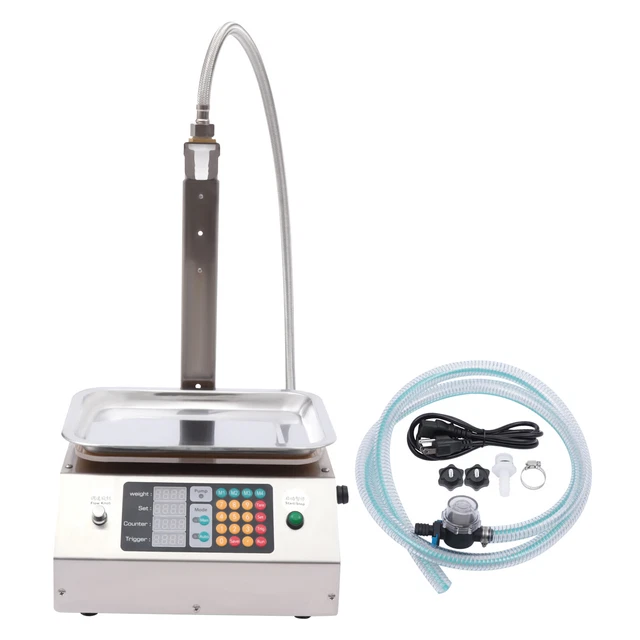 Liquid Filling Machine Peristaltic Pump Bottle Filler Automatic Bottling Machine