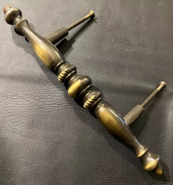 Vintage Amerock Carriage House Brass Large Exterior Door Handle Antique English