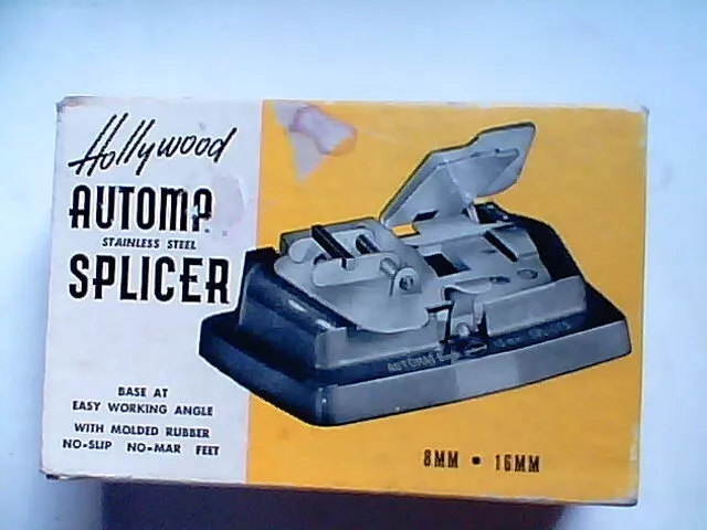 EMPALME DE PELÍCULA Hollywood Automat 8 mm y 16 mm en caja original
