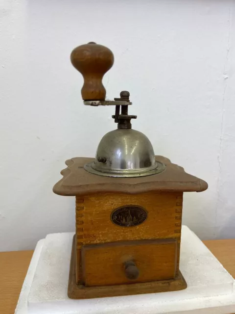 ‼️ Antik Kaffeemühle Grinder Mill Moulin Molinillo Cafe Leinbrocks Ideal Mutzig