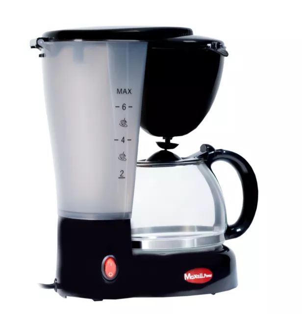 Cafetera Electrica De Goteo Cafe Americano Filtro Extraible 6 Tazas 0,6L 550W