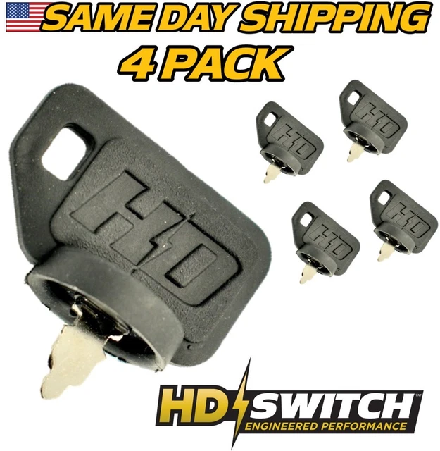 2-Pack Ignition Switch Key For Toro Dingo TX525, TX427, G3, Z Master 6000