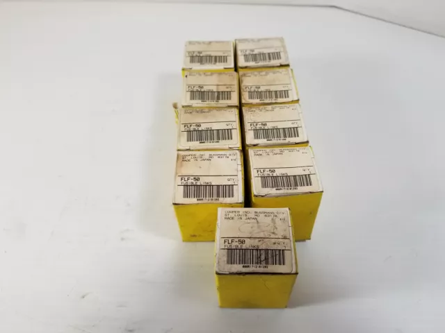 Cooper Bussmann FLF-50 Fusible Link 50A (Lot of 9)