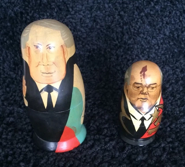 RUSSIAN NESTING DOLL Russian Nesting Stacking Dolls Dolls Toys