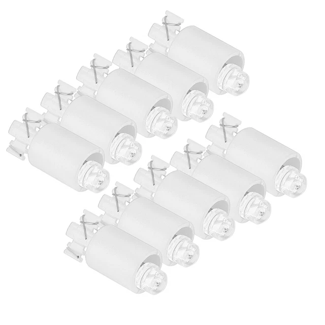 (White)Arcade Button LED Light Lightweight LED Button Light Abrasion