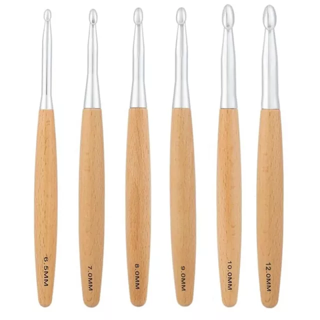 Crochet Hooks 6.5mm,7.0mm,8.0mm,9.0mm,10.0mm,12.0mm N6F65164