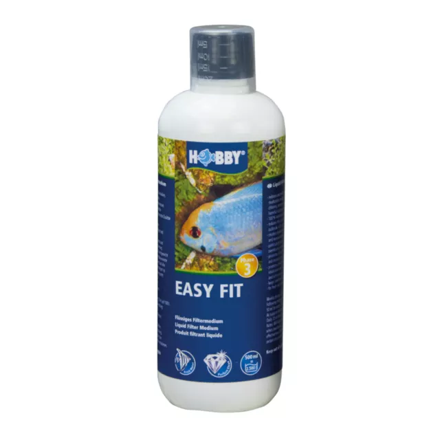 Hobby Easy Fit Filtro Líquido 250ML Tratamiento de Aguas Acuario Cuidado