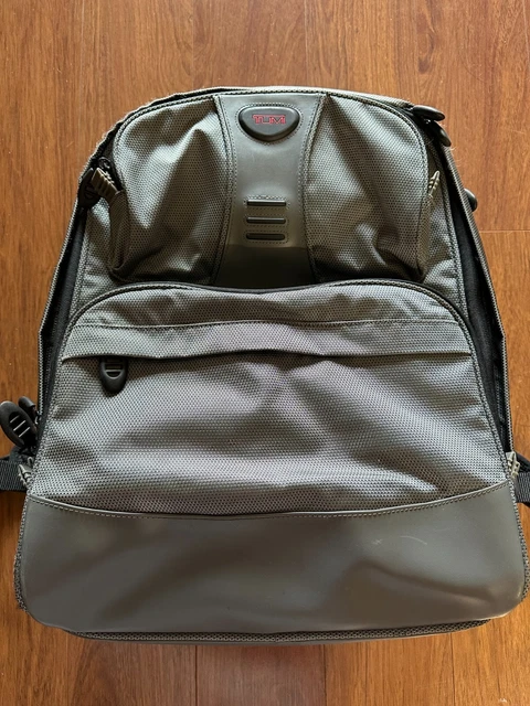 Tumi Alpha Backpack Shoulder Bag Business Sports Heavy Nylon Gunmetal gray MED