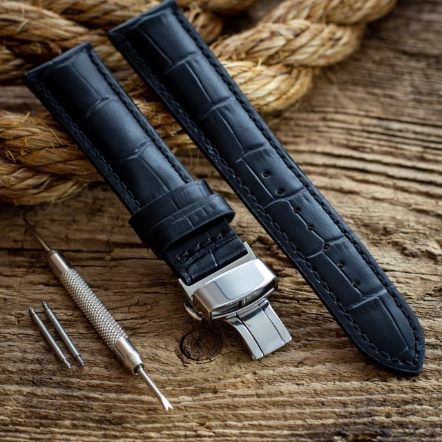 Cinturino orologio in hotsell pelle di coccodrillo