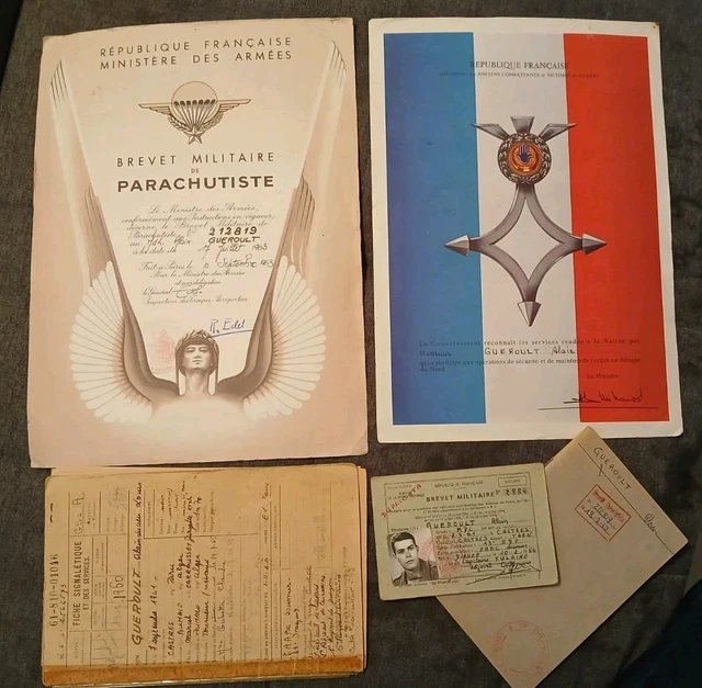 BREVET MILITAIRE parachutiste Français BMP EUR 12,00 - FR