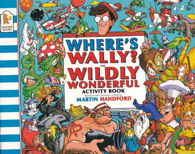 MARTIN HANDFORD Where's Wally? The Wildly Wonderful Activity Book EUR