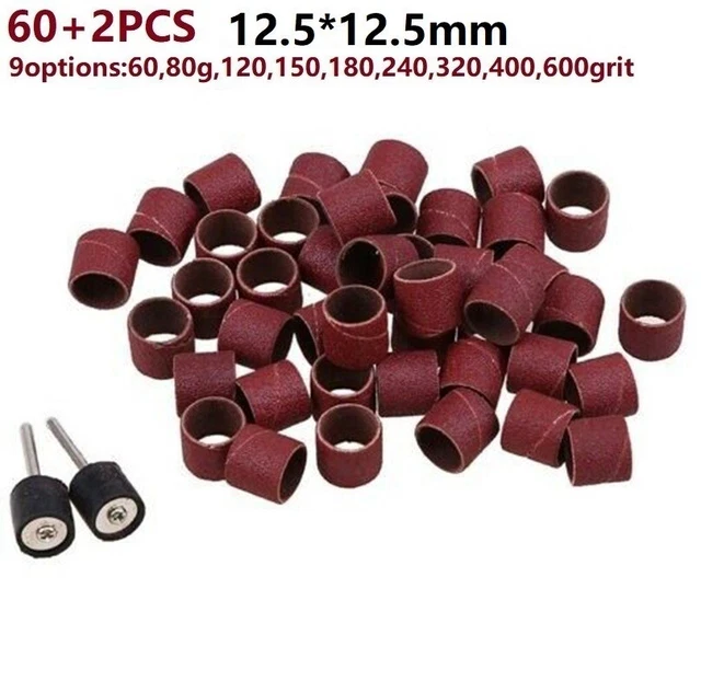 60 piezas cinturón de lijado lijadora 1/2\"