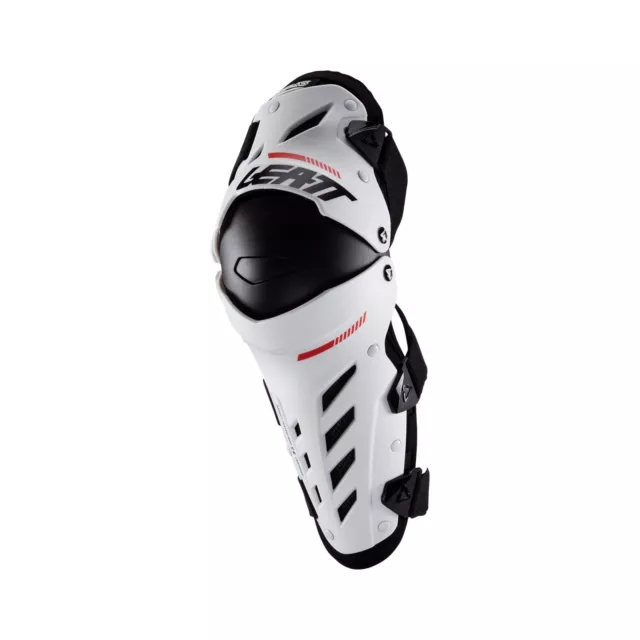 2024 Leatt Knee Brace Dual Axis White MX Motocross Enduro Quad Guard Protector