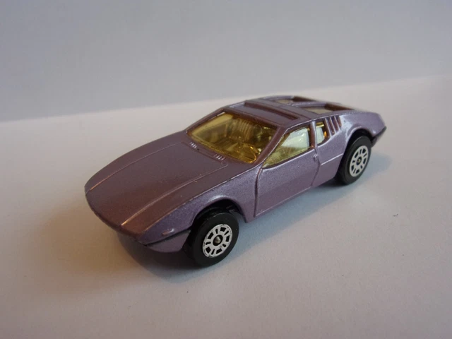 Modèle Réduit Corgi Juniors De Tomaso Mangusta Violet - Échelle 1:64 - Occasion