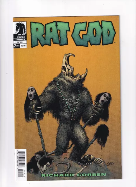 Rat God #2 Dark Horse Comics 2015 Richard Corben NM-