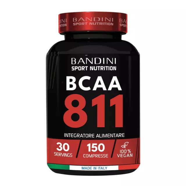 Bandini® BCAA 8:1:1 150 COMPRESSE Aminoacidi Ramificati 811 con Vitamina B1 e B6