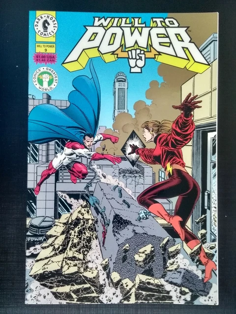DARK HORSE COMICS - Will To Power  #9  August  1994