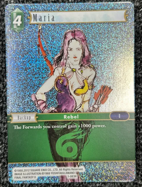 Final Fantasy Trading Card Game: Opus 1 Collection Maria (Foil) #1-083H