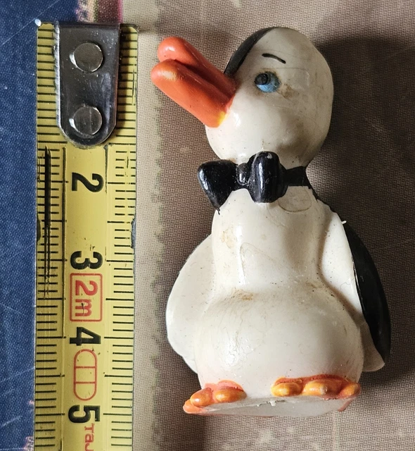 Peluche Vintage Martin - Nestor Le Pingouin 60 Cm - Années 70 - RARE