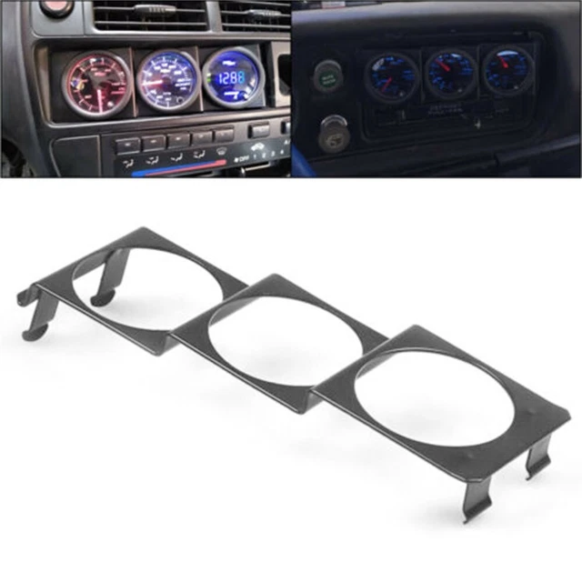 Support De Jauge 52mm Double Trou Voiture - Pod Cache Instrument Tableau De Bord