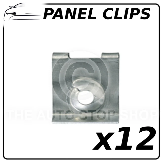 Lot De 10 Clips De Panneau – Compatibles Audi, Référence Connect 36713, Neufs