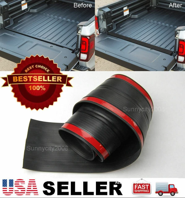 RUBBER TRUCK BED Tailgate Gap Cover Filler Seal Shield Lip Cap For