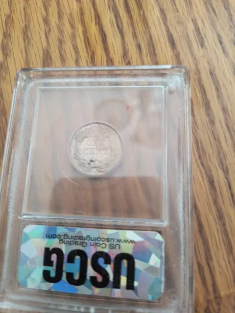 1857 1c Flying Eagle Cent United States Mint