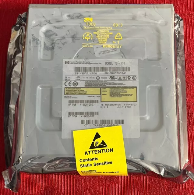 HP TS-H353 DRV DVD ROM SATA 16x 410125-200 FREE POSTAGE Ref00157