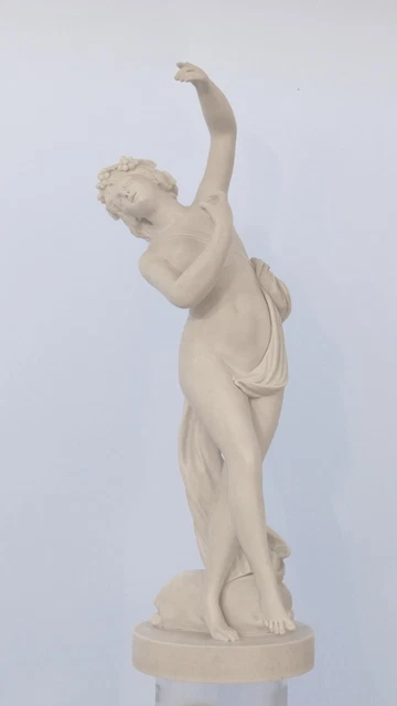 Danseuse Néoclassique, Sculpture En Biscuit De Sèvres, époque XIX ème