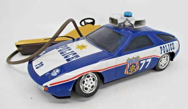 LOT DE 2 Porsche Carrera Police Et 911 Targa 1/25 Mebetoys Et Polistil