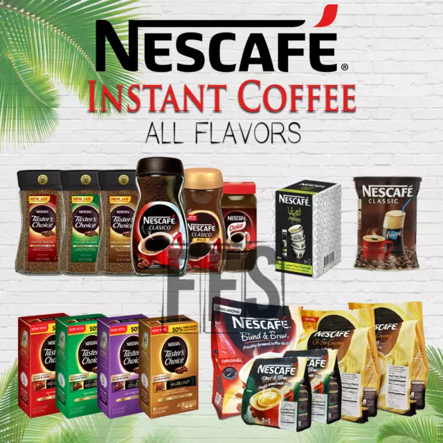 Nescafe 3 in 1 Coffee: Brown Sugar Instant Coffee Sticks