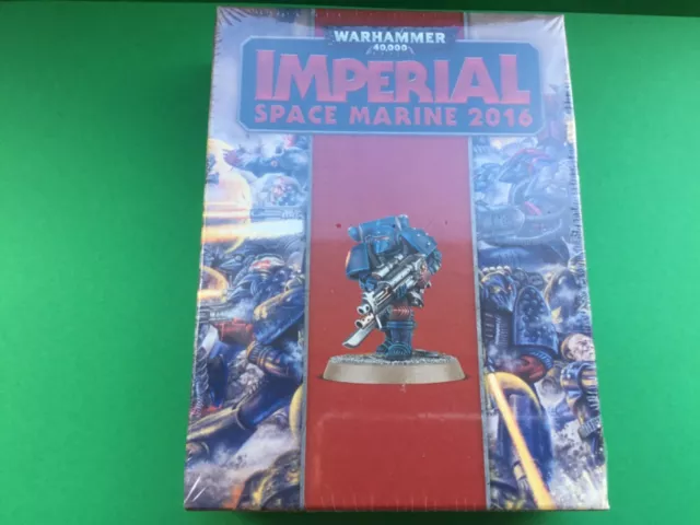 Warhammer 40K Imperial Space Marine 2016 Limited Edition.