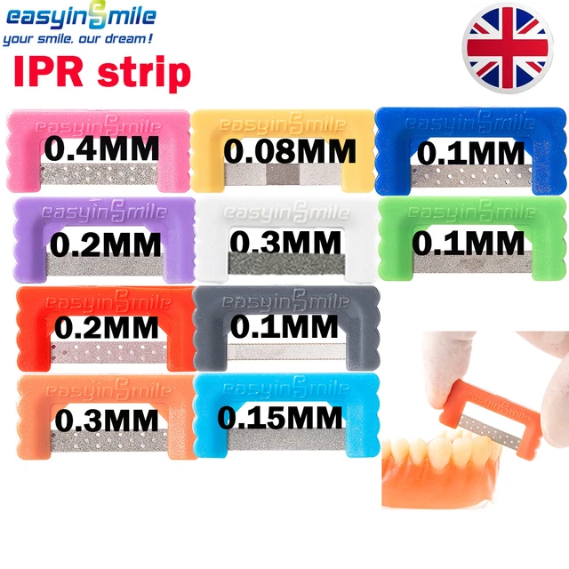 ORTHODONTIC INTERPROXIMAL REDUCTION Kit Polishing IPR/IR Dental Enamel ...