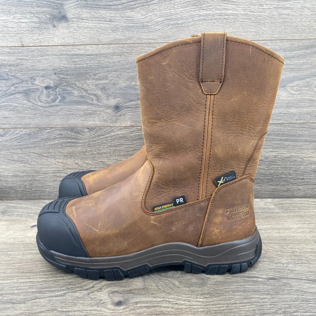 HYTEST EH MET Safety Waterproof Slip Resistant Work Boots Mens Size 10. ...