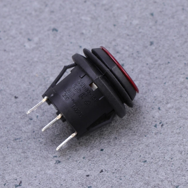 2 Pcs Schiffsschalter Einpolig Doppelt Umschalter Kipphebel