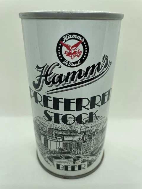 Hamm's Preferred Stock Pull Tab Beer Can - 12 Fl. Oz. - St. Paul, Minnesota