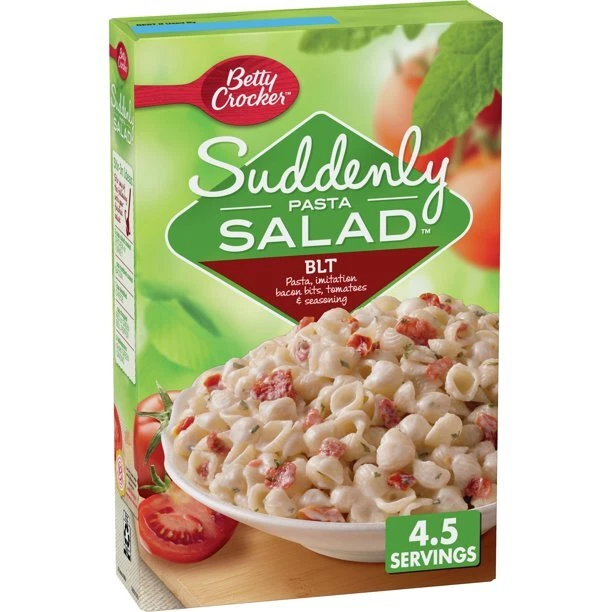 Betty Crocker Suddenly Blt Pasta Salat Mix 216ml X2 Boxen Mhd 01/2024